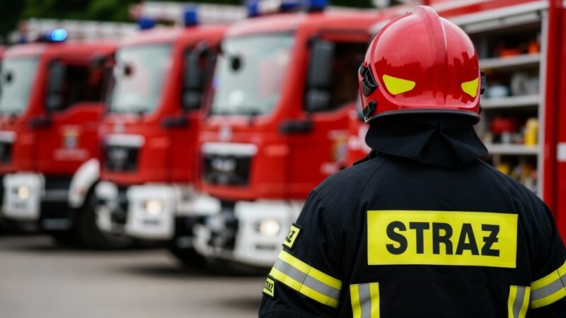 Nowy plecak gaśniczy od SumiRiko dla strażaków z Zagórza