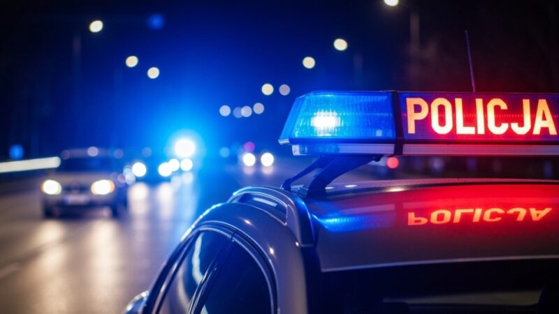 Młody kierowca w tarapatach za szaleńczą prędkość na lokalnej drodze