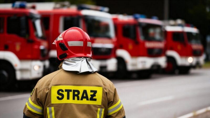 Nowe możliwości dla strażaków z Komańczy: nowoczesny sprzęt ratuje życie!