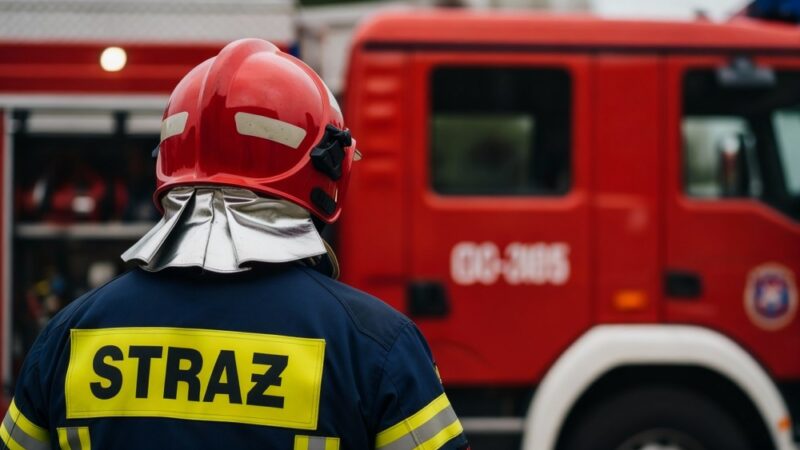 Czujki na straży bezpieczeństwa – strażacy z Komańczy w akcji!