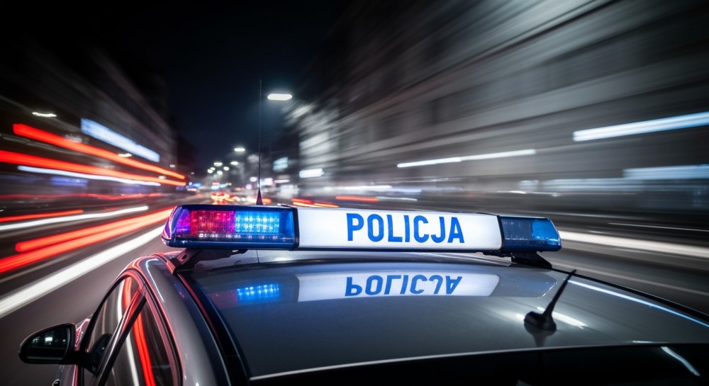 Pijany kierowca wylądował w rowie po utracie panowania nad pojazdem