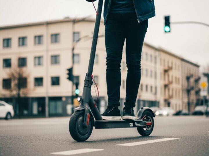 Pijany na hulajnodze: niebezpieczny upadek w Zagórzu