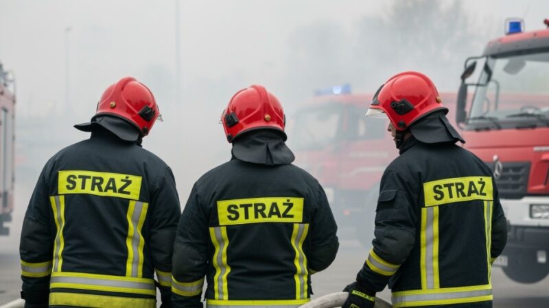 Pożary w Sanoku: Bohaterska interwencja strażaków z Olchowców