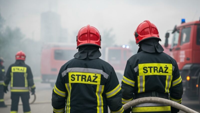 Pożary w Zagórzu: Bohaterska walka strażaków w akcji!
