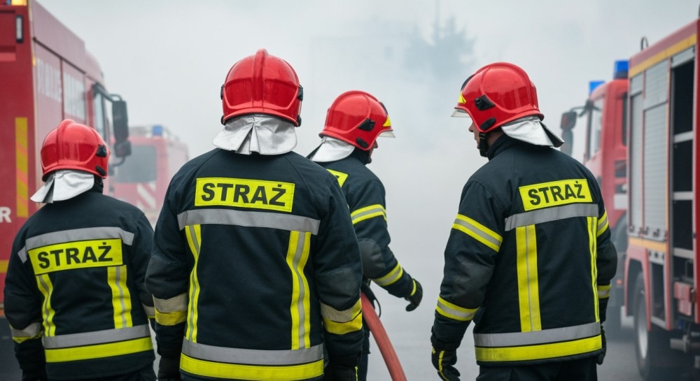 Pożary w Sanoku: Służby ratunkowe w akcji!