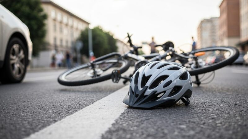 Rowerzysta potrącony na ul. Bieszczadzkiej – trwają działania ratunkowe