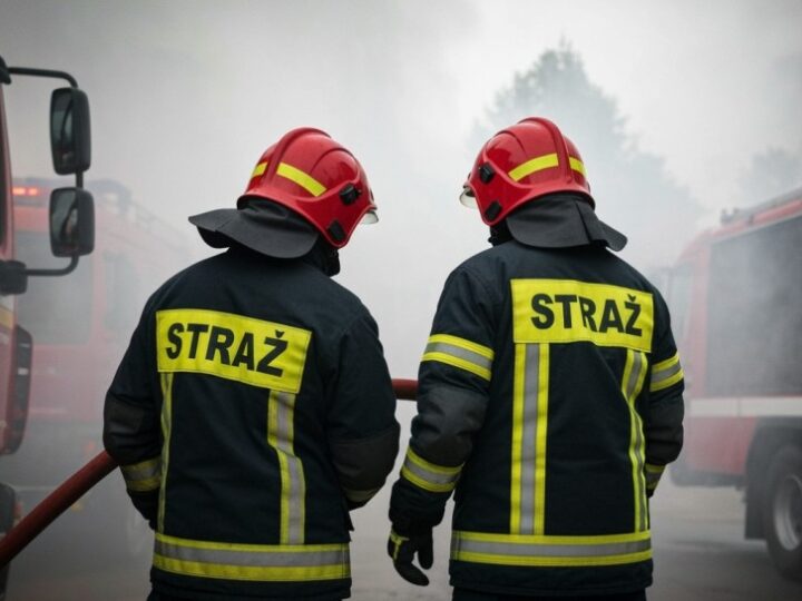 Pożar sauny w Mymoniu: jak mieszkańcy i strażacy uratowali dom przed zagładą