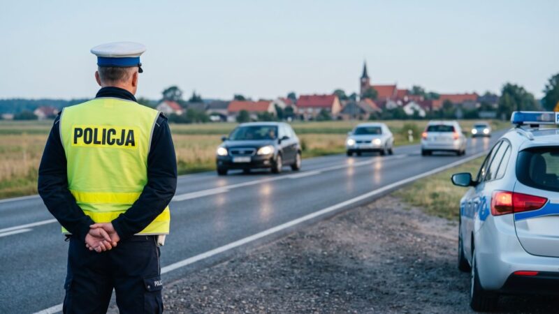 Bezpieczeństwo na drogach: Policja w akcji przeciwko nadmiernej prędkości