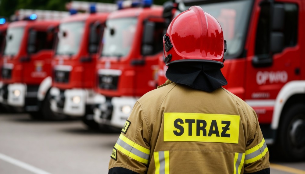 Młodzieżowa Drużyna Pożarnicza zdobywa doświadczenie na obozie w Wołkowyji!