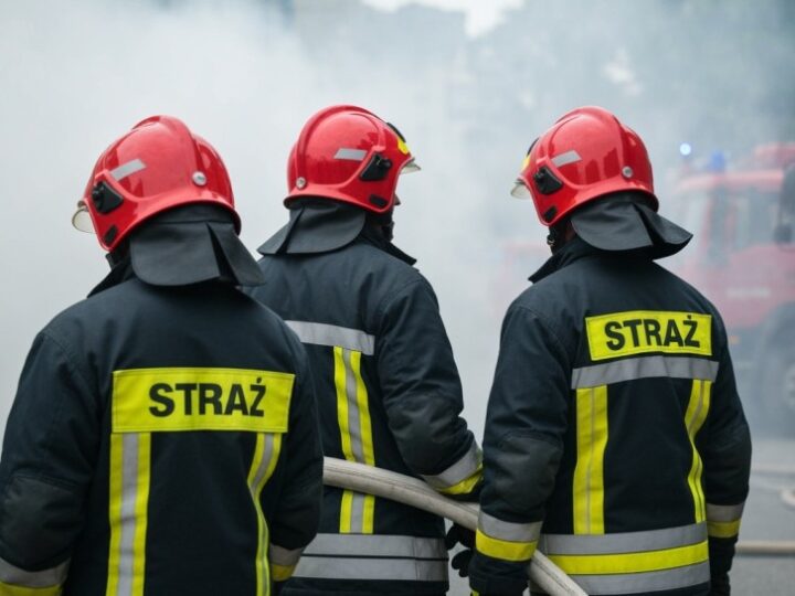 Tragedia w Nisku: dwóch strażaków ginie w akcji gaśniczej