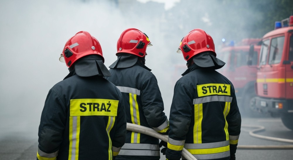 Tragedia w Nisku: dwóch strażaków ginie w akcji gaśniczej